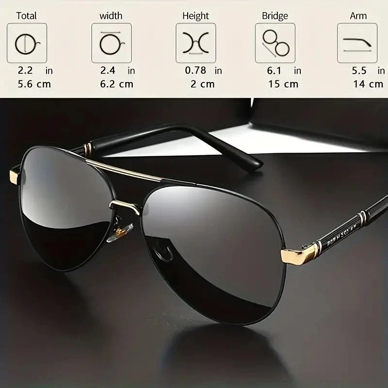 1/2PCS Retro Polarized Sunglas - Sunglasses Uv400 评论和价格