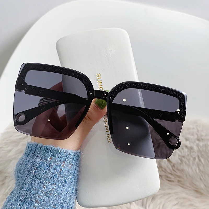 Oversized Sunglasses Man Woman - Sunglasses Uv400 评论和价格