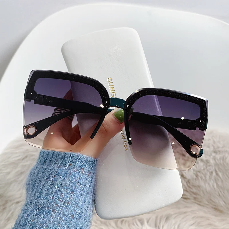 Oversized Sunglasses Man Woman - Sunglasses Uv400 评论和价格
