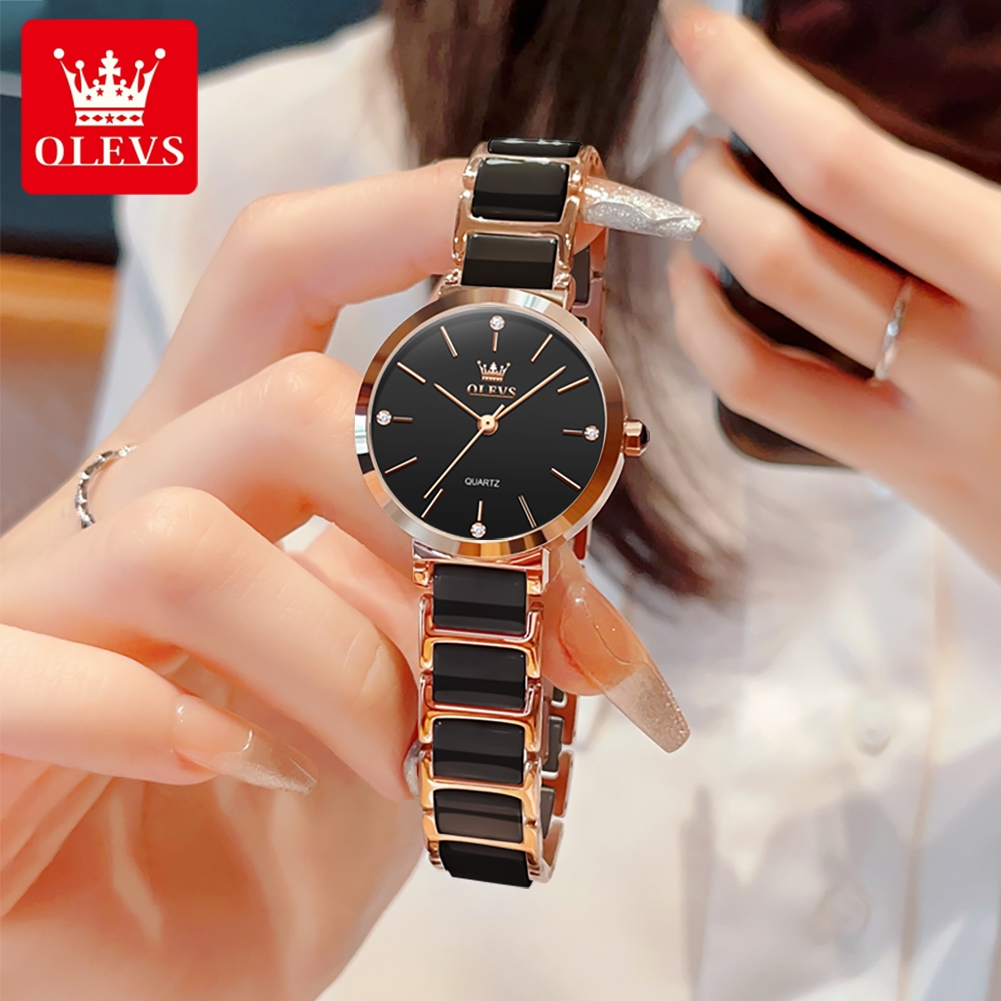 OLEVS Women Watch 5877 Luxury  - Luxury Gift Set 评论和价格