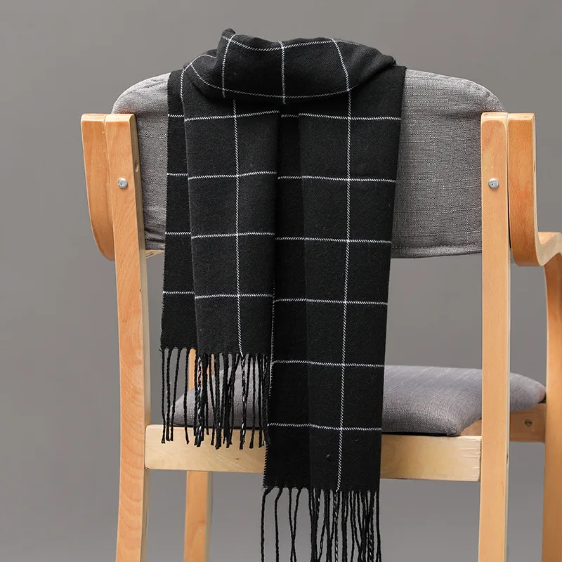 2023 New Winter Men Scarf Keep - Cashmere Scarf 评论和价格