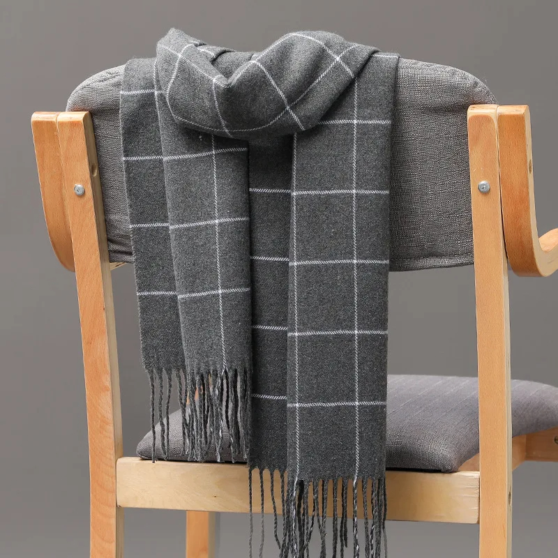 2023 New Winter Men Scarf Keep - Cashmere Scarf 评论和价格