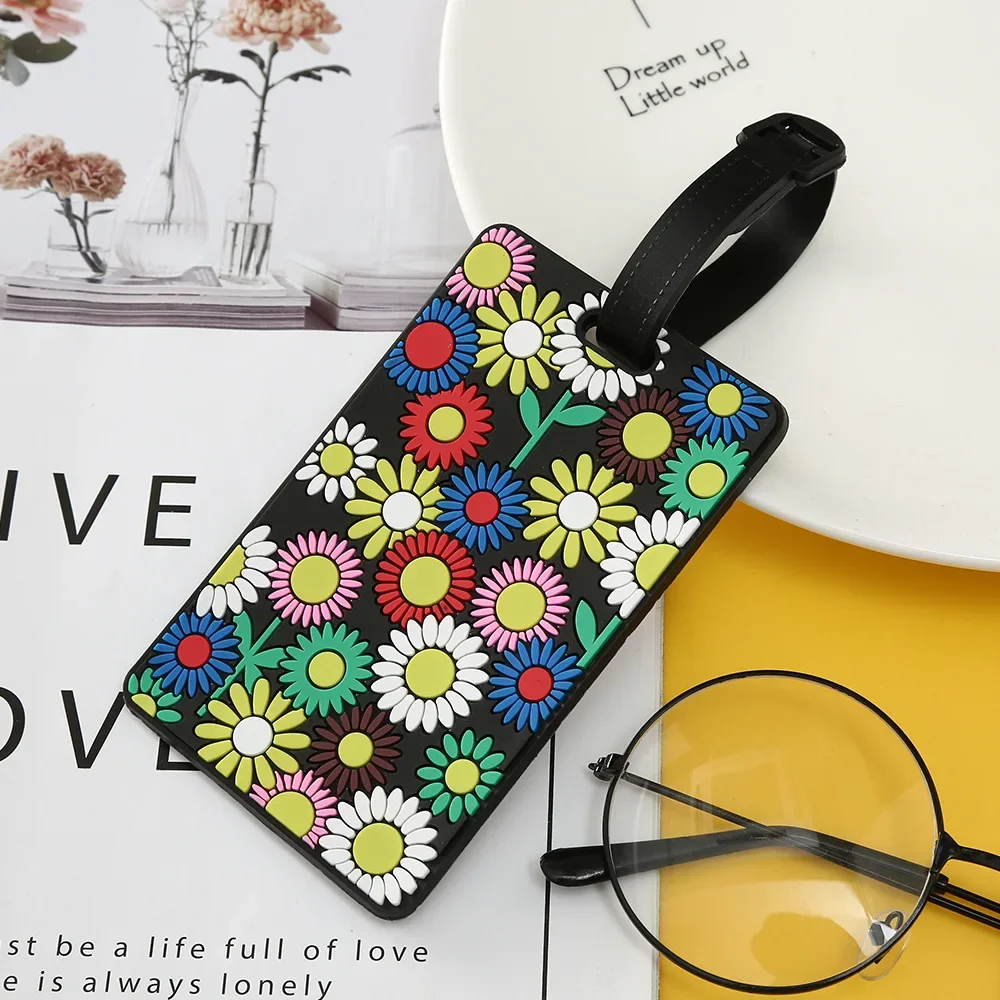 1PCS Geometric Luggage Tags Su - Travel Luggage Set 评论和价格