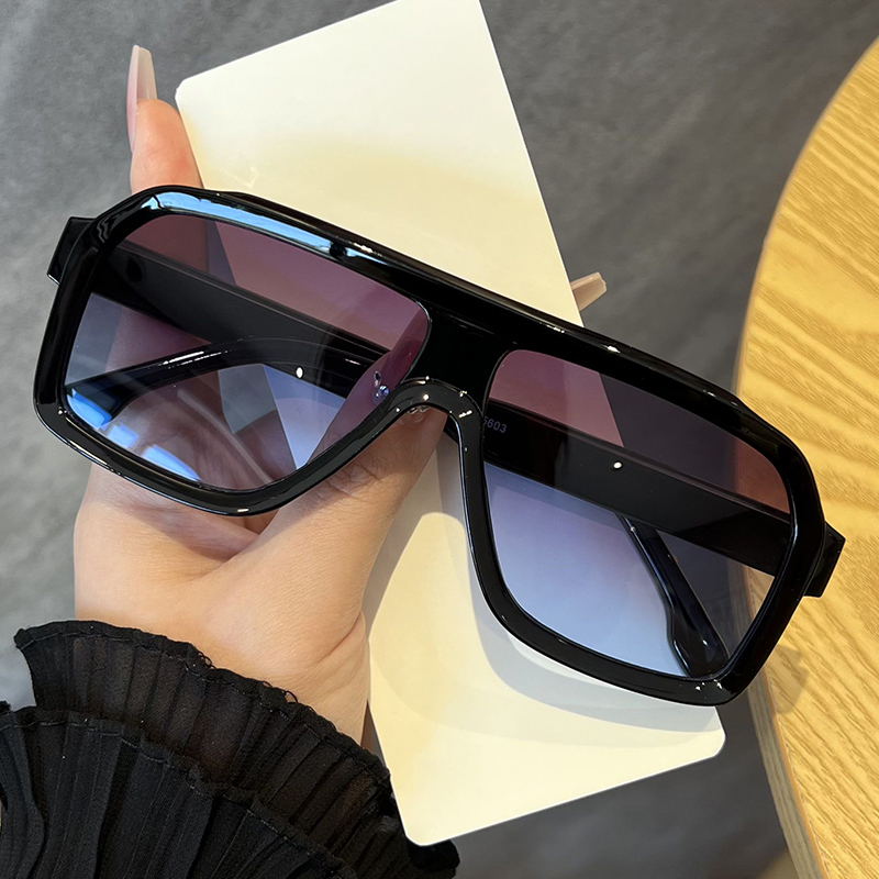 Oversized Square Anti Light Gl - Designer Sunglasses 评论和价格