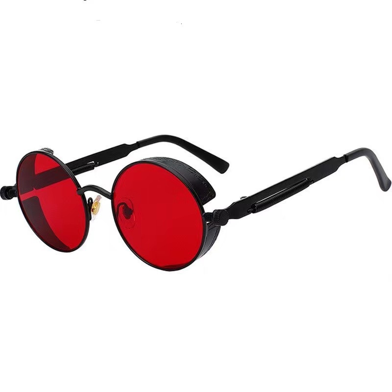 Classic High Quality Steampunk - Sunglasses Uv400 评论和价格
