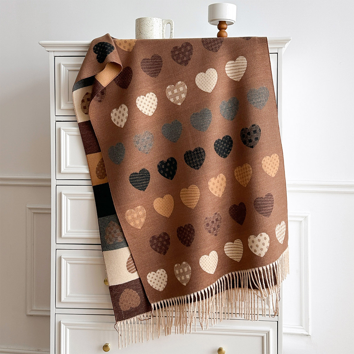 Women Imitation Cashmere Scarf - Cashmere Scarf 评论和价格