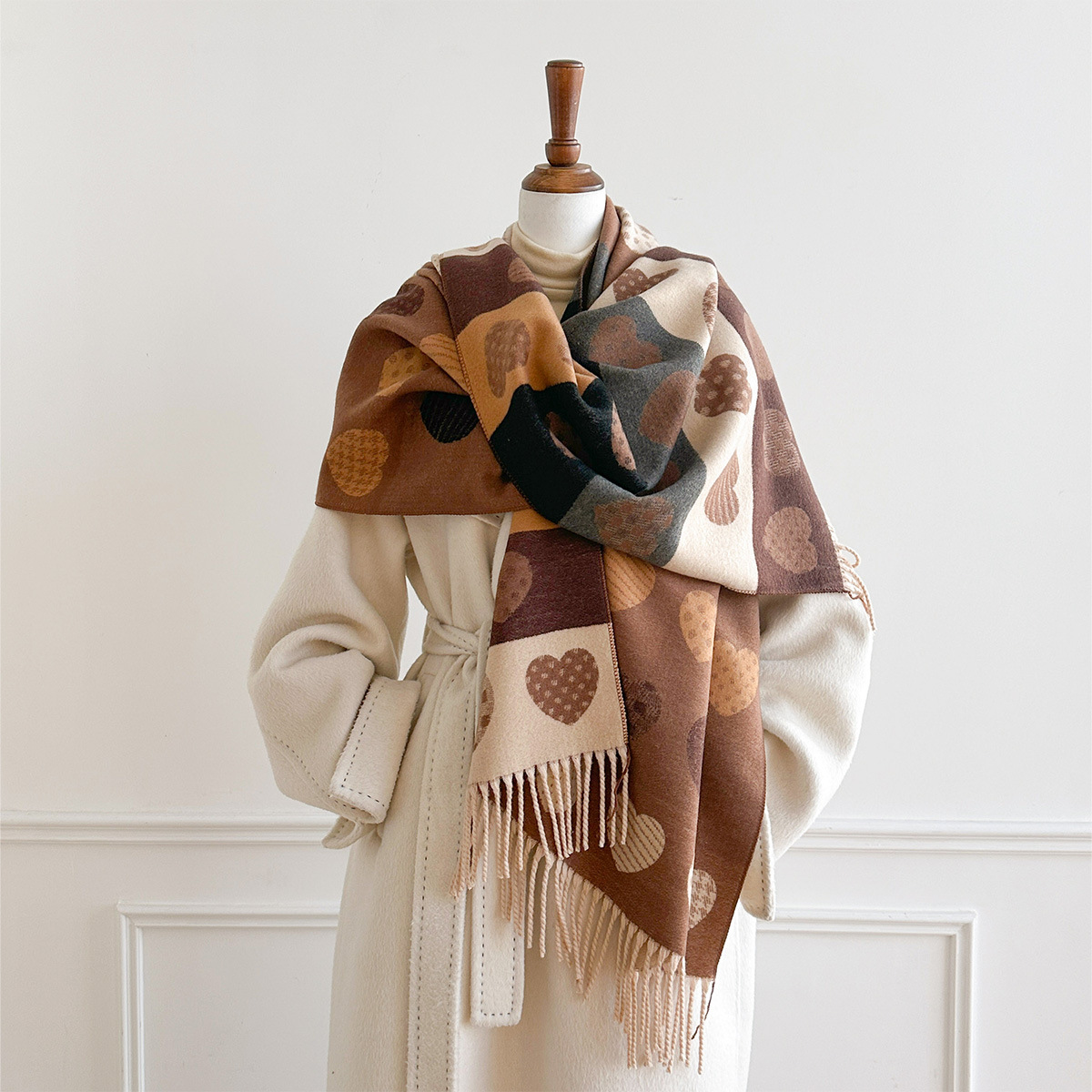Women Imitation Cashmere Scarf - Cashmere Scarf 评论和价格