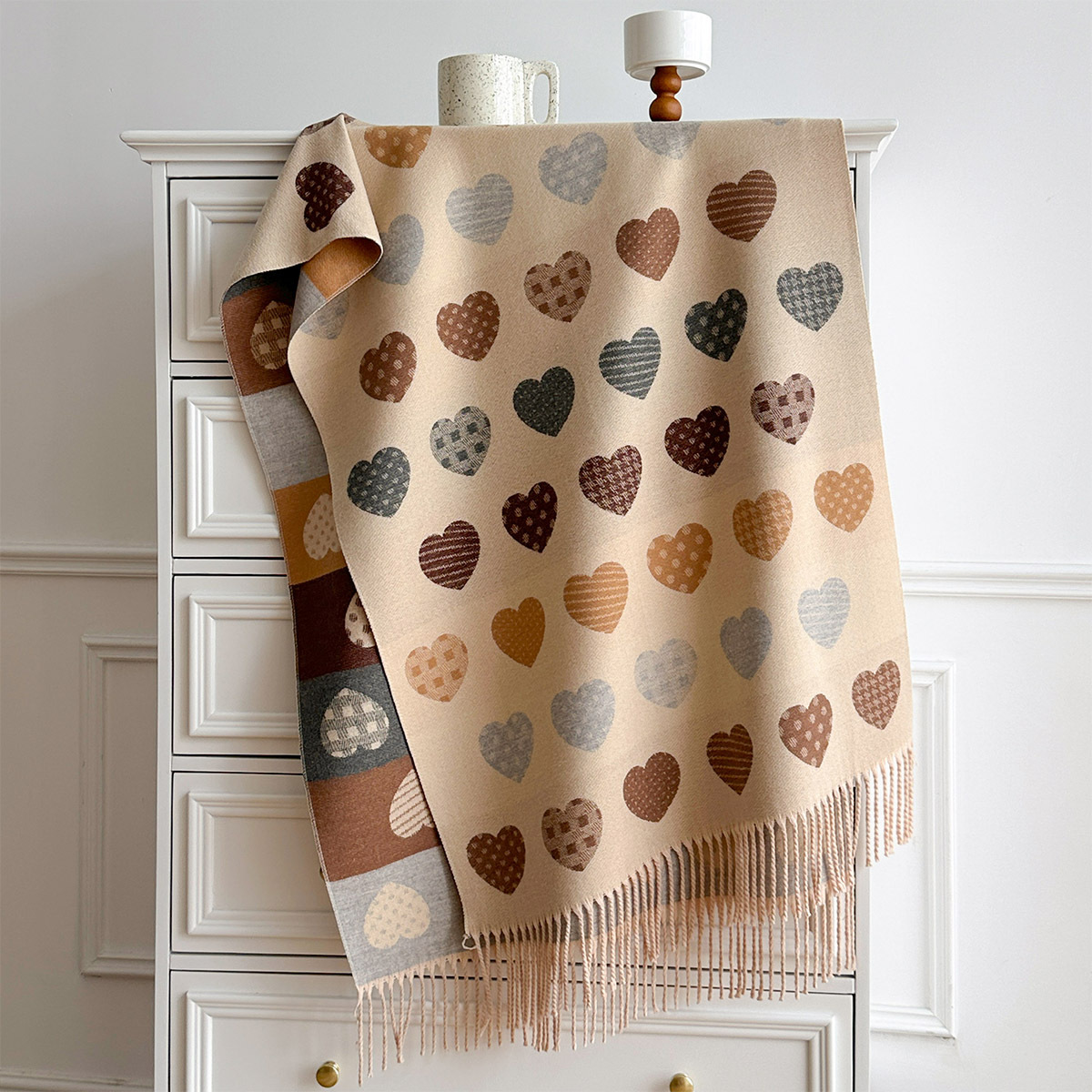 Women Imitation Cashmere Scarf - Cashmere Scarf 评论和价格