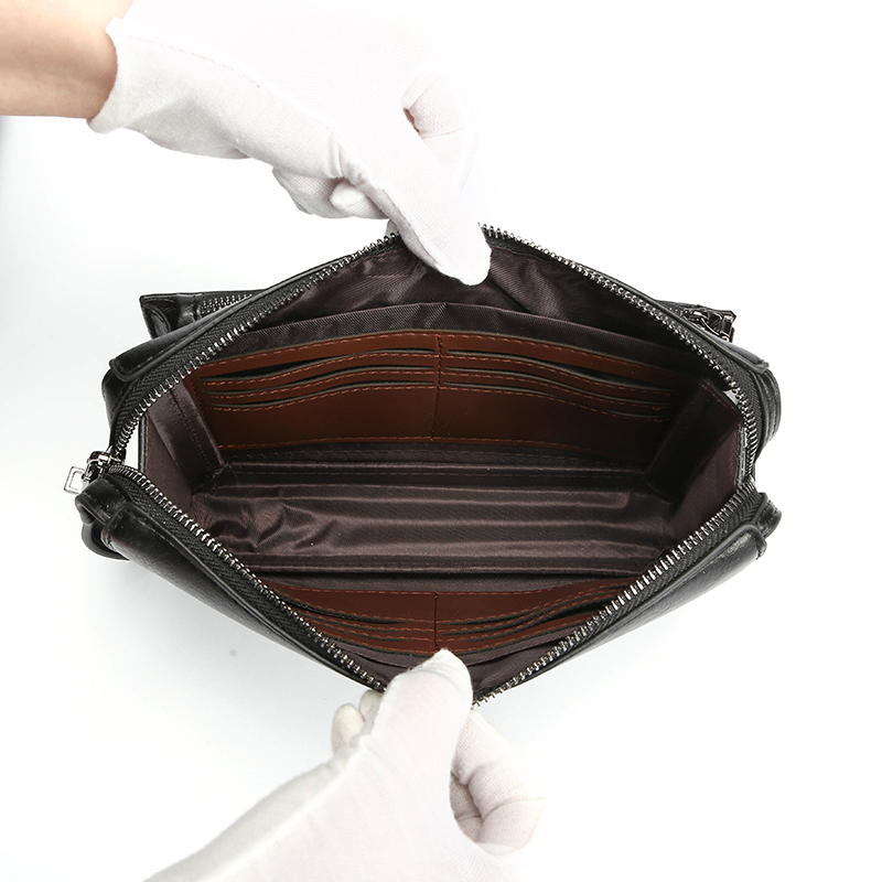 New Men's Combination Lock Ant - Leather Wallet Men 评论和价格