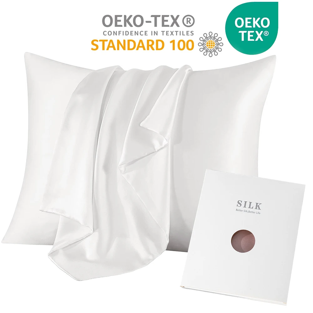 6A 30MM 100% Two Sides Pure Re - Silk Pillowcase 评论和价格