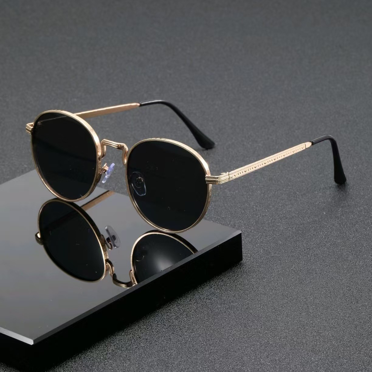Fashion Classic Round Sunglass - Designer Sunglasses 评论和价格