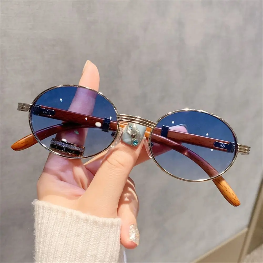 Fashion Small Frame Vintage Ro - Sunglasses Uv400 评论和价格