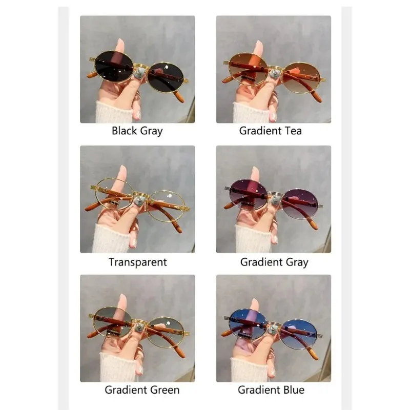 Fashion Small Frame Vintage Ro - Sunglasses Uv400 评论和价格