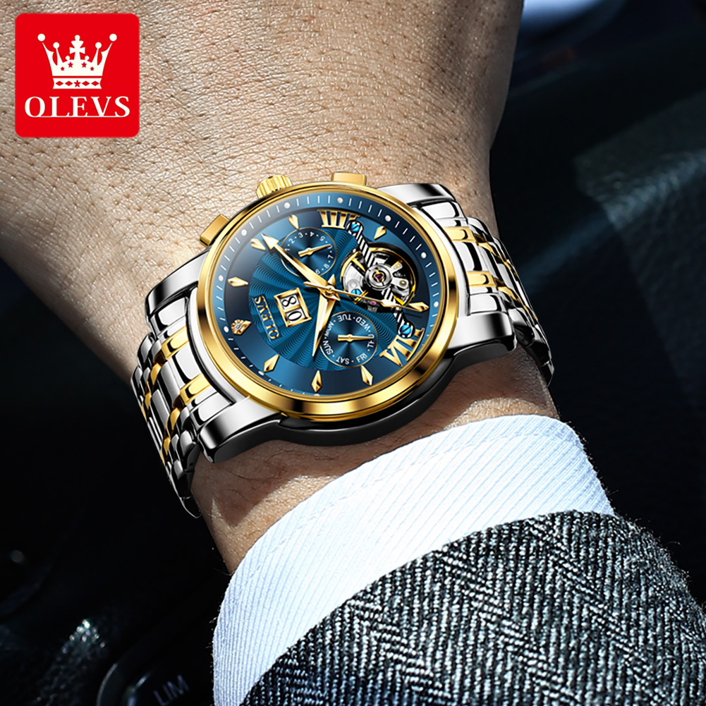 OLEVS Men Watches Luxury Fashi - Luxury Watch Men 评论和价格