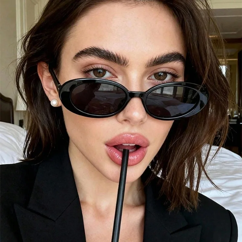 Vintage Oval Sunglasses Women  - Designer Sunglasses 评论和价格