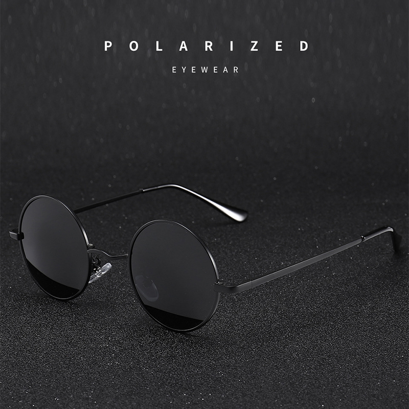 Retro Vintage Round Sunglasses - Designer Sunglasses 评论和价格