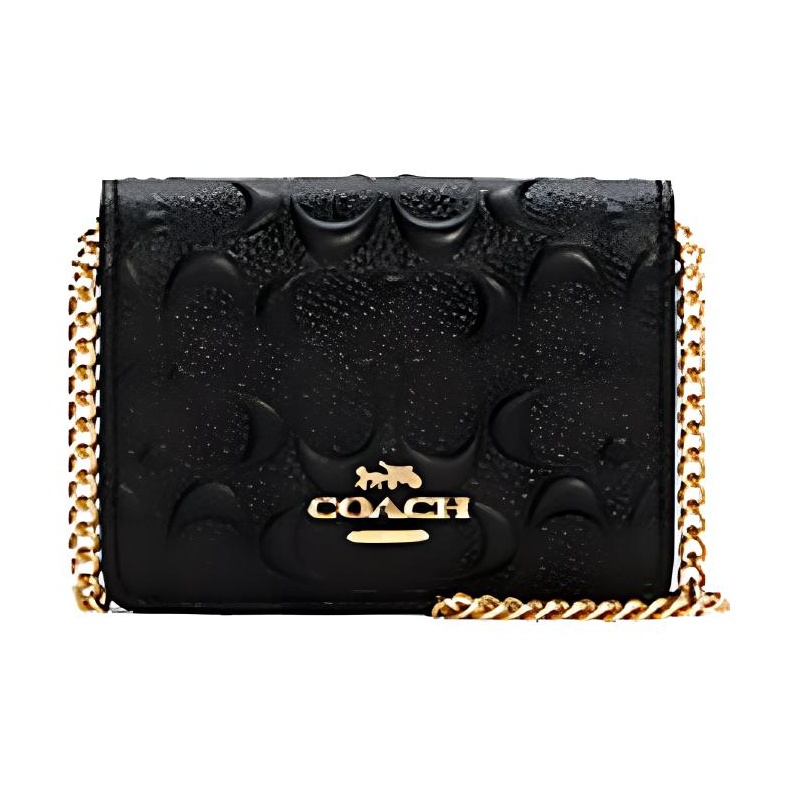 COACH Wallet Cow Leather Cross - Leather Wallet Men 评论和价格